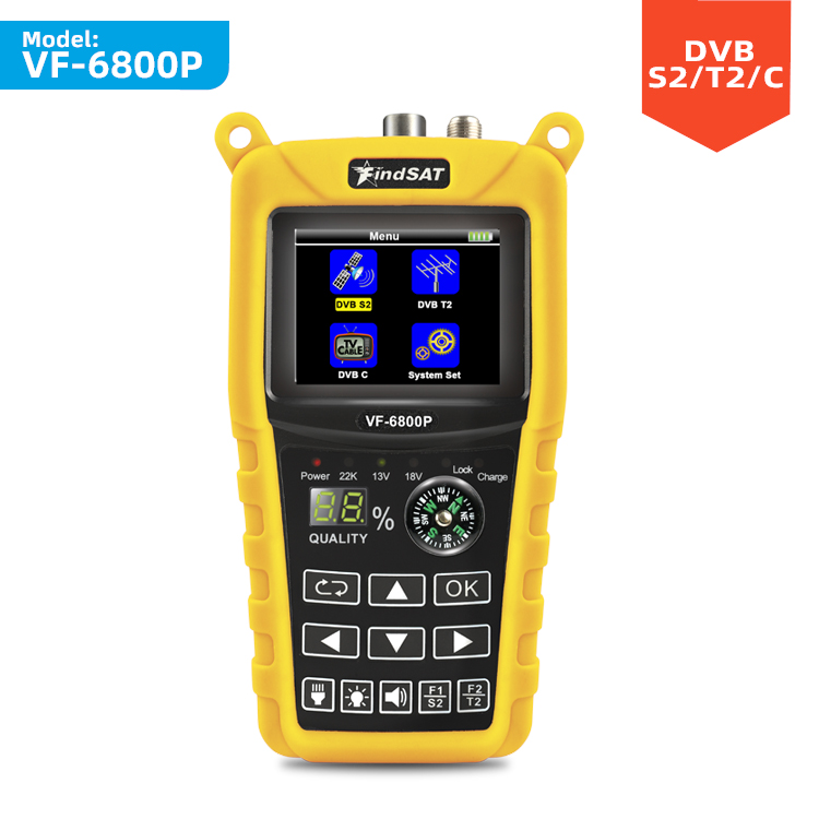 SAT FInder Meter Digital Satellite Finder ( FindSAT VF6800 Pro ) DVB
